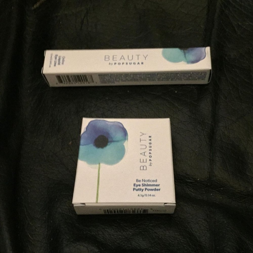 Beauty by POPSUGAR BE NOTICED EYE SHIMMER PUTTY POWDER & ONLINE LIQUID EYELINER
